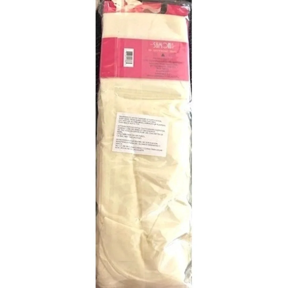 Sumona Womens Thin Trouser Socks 9-11 Legwear Comfort Band 6 Pairs Off-White